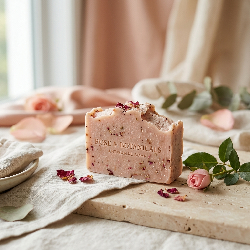 Jabon Artesanal Floral